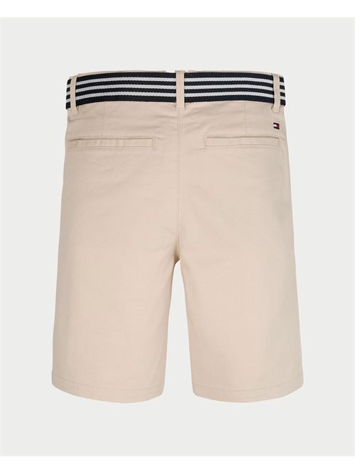 Bermuda bambino Tommy Hilfiger con cintura TOMMY HILFIGER | KB0KB09474ACI